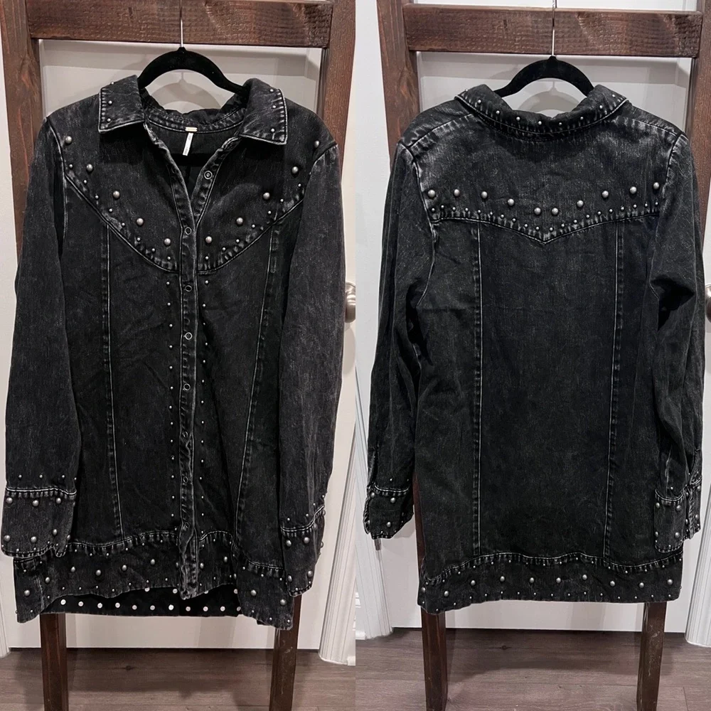 New Free People Bennett Mini Dress - Picture 3 of 4